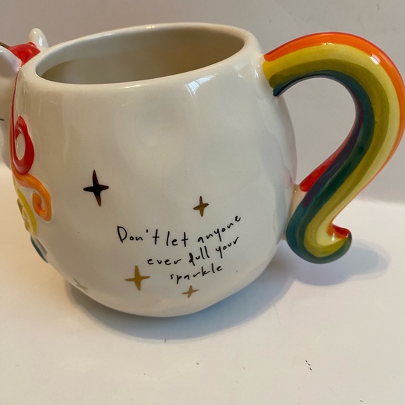 Natural Life Rainbow Unicorn Mug 16 oz - Picture 4 of 4